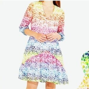 Vilagallo Leopard Print Dress